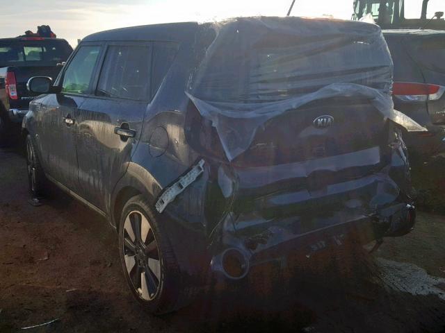 KNDJX3A57F7129817 - 2015 KIA SOUL ! BLUE photo 3