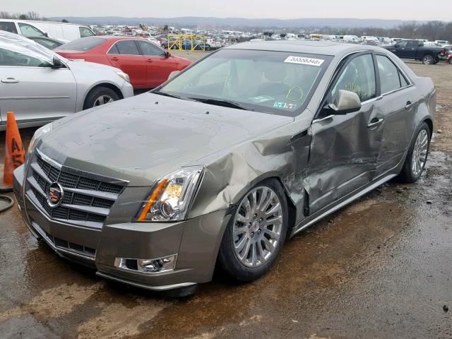 1G6DL5EV1A0144431 - 2010 CADILLAC CTS PERFOR BROWN photo 2