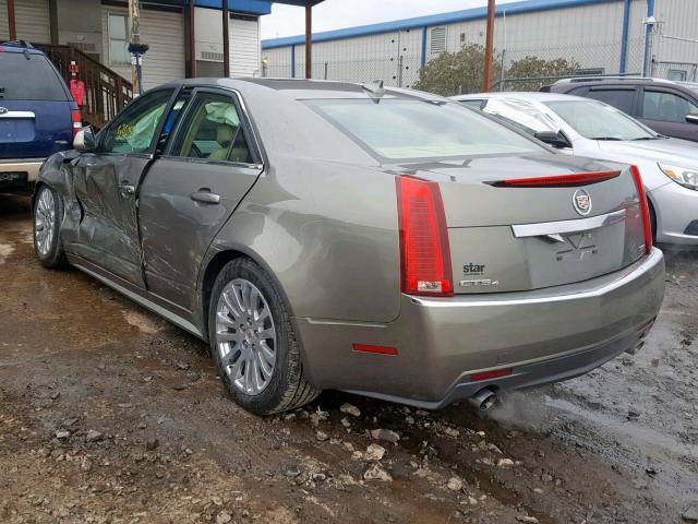 1G6DL5EV1A0144431 - 2010 CADILLAC CTS PERFOR BROWN photo 3