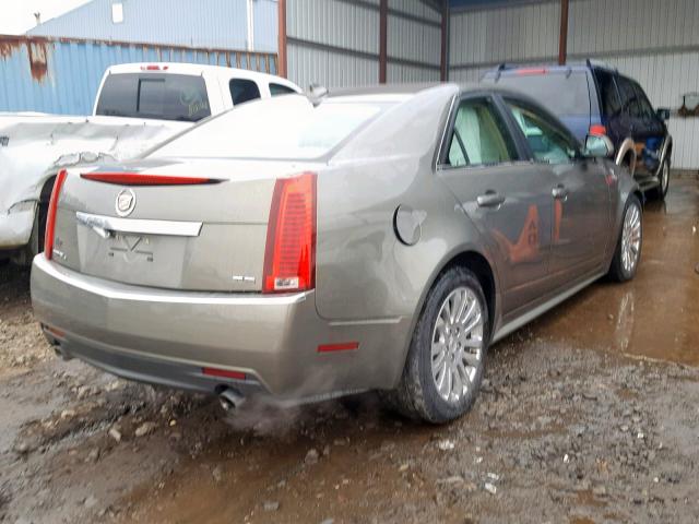 1G6DL5EV1A0144431 - 2010 CADILLAC CTS PERFOR BROWN photo 4