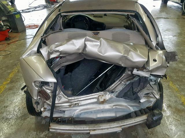 1G1JC524227480554 - 2002 CHEVROLET CAVALIER B TAN photo 9