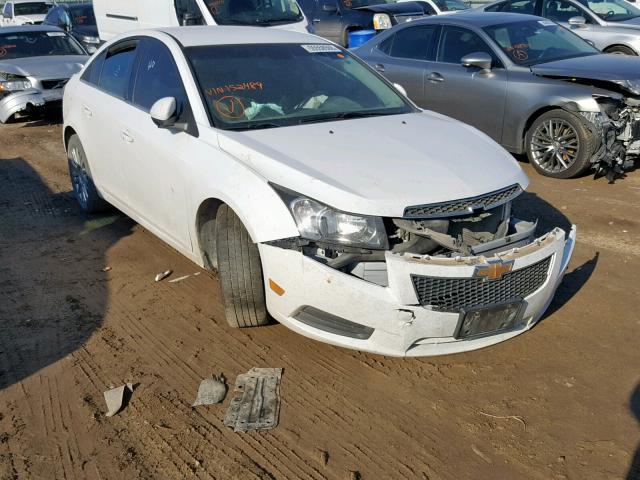 1G1PK5SC2C7152489 - 2012 CHEVROLET CRUZE ECO WHITE photo 1