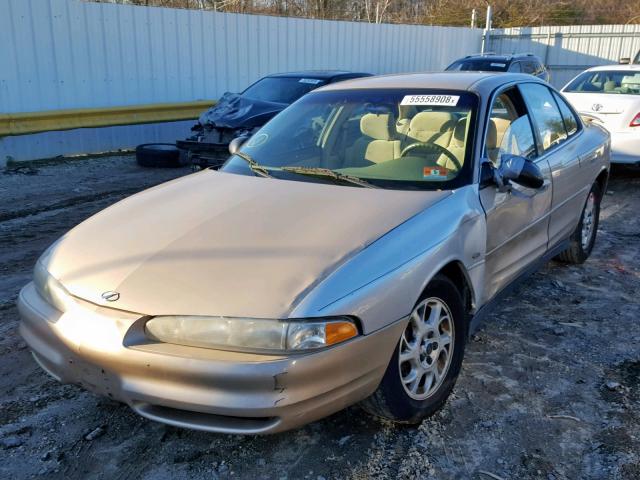 1G3WH52H42F186922 - 2002 OLDSMOBILE INTRIGUE G GOLD photo 2