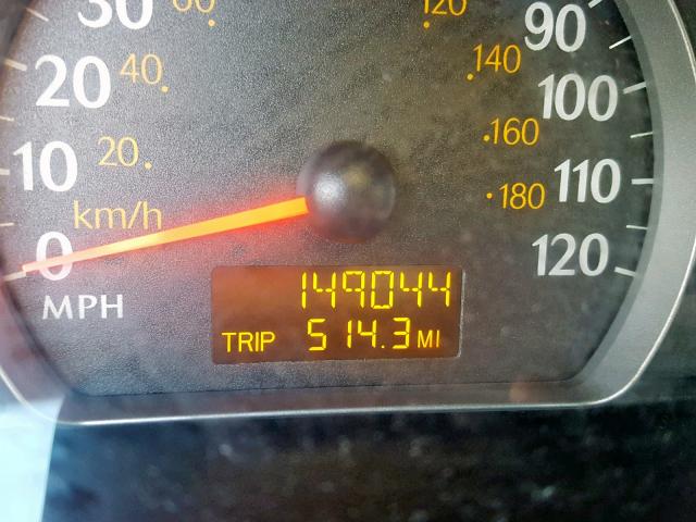 1G8AJ52F94Z224444 - 2004 SATURN ION LEVEL MAROON photo 8