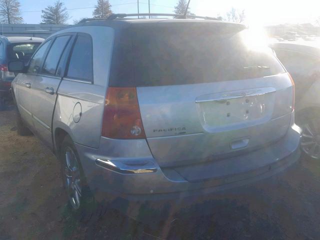 2A8GM68X57R328126 - 2007 CHRYSLER PACIFICA T SILVER photo 3
