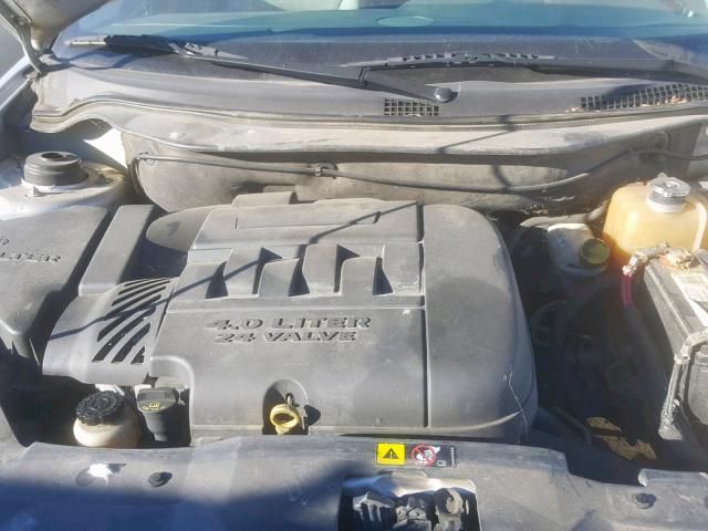 2A8GM68X57R328126 - 2007 CHRYSLER PACIFICA T SILVER photo 7