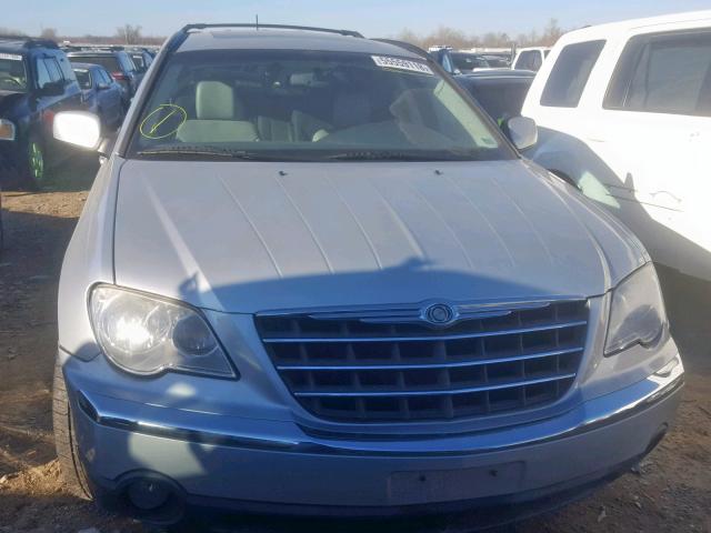 2A8GM68X57R328126 - 2007 CHRYSLER PACIFICA T SILVER photo 9