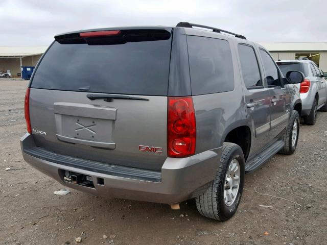 1GKFC13C57R313634 - 2007 GMC YUKON GRAY photo 4