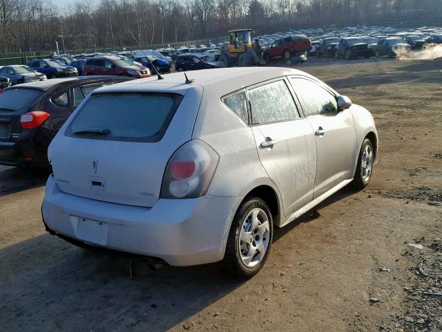 5Y2SP67829Z439292 - 2009 PONTIAC VIBE SILVER photo 4