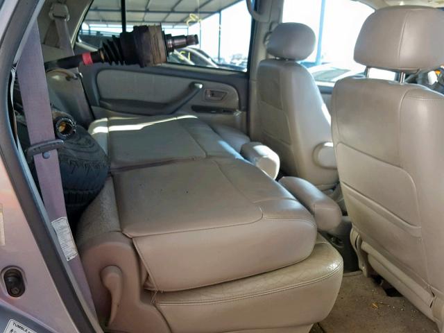 5TDBT48A41S049169 - 2001 TOYOTA SEQUOIA LI SILVER photo 6