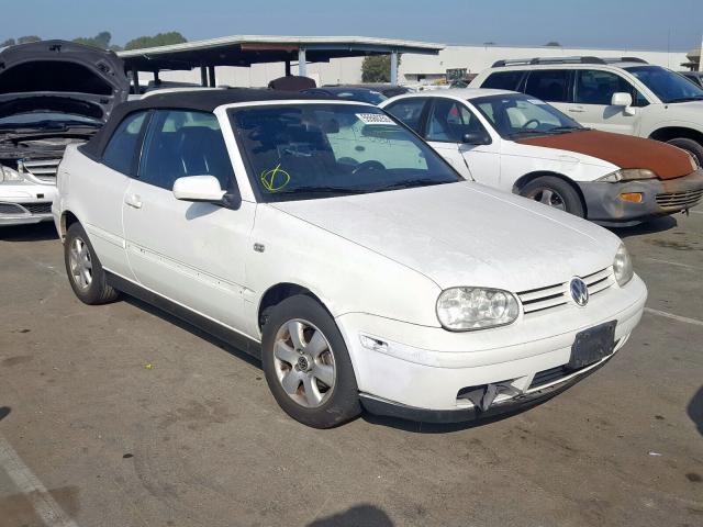 3VWDC21V21M811177 - 2001 VOLKSWAGEN CABRIO GLX SILVER photo 1