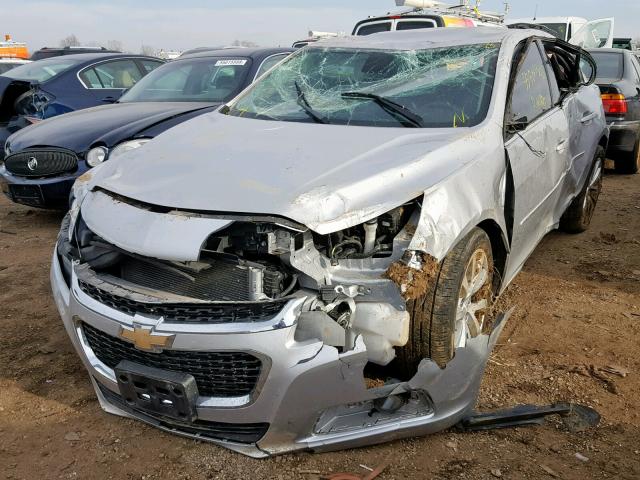 1G11E5SL4EF126532 - 2014 CHEVROLET MALIBU 2LT SILVER photo 2