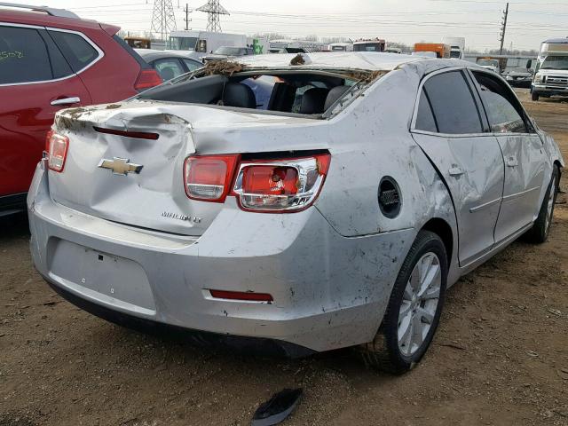 1G11E5SL4EF126532 - 2014 CHEVROLET MALIBU 2LT SILVER photo 4