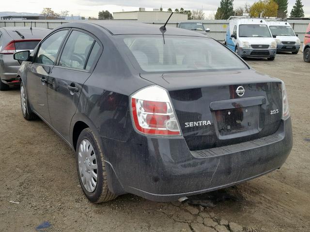 3N1AB61E07L638678 - 2007 NISSAN SENTRA 2.0 BLACK photo 3