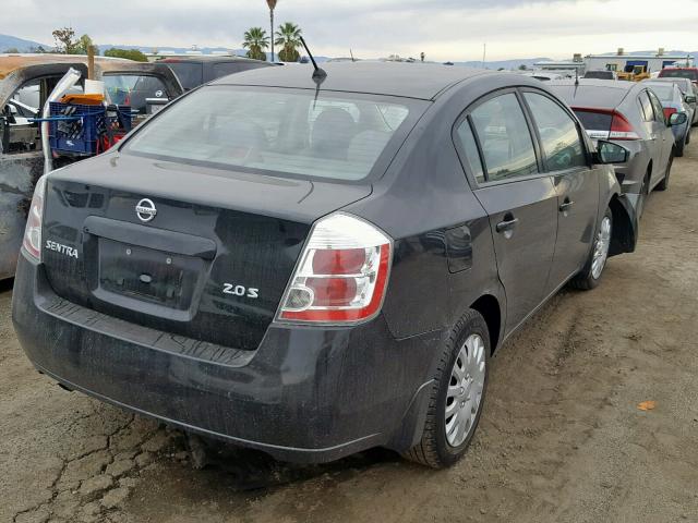 3N1AB61E07L638678 - 2007 NISSAN SENTRA 2.0 BLACK photo 4