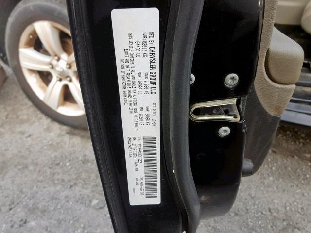 1B3CB3HAXBD116535 - 2011 DODGE CALIBER MA BLACK photo 10