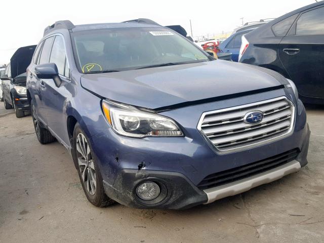 4S4BSENC4H3433619 - 2017 SUBARU OUTBACK 3. BLUE photo 1