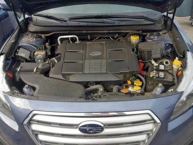 4S4BSENC4H3433619 - 2017 SUBARU OUTBACK 3. BLUE photo 7