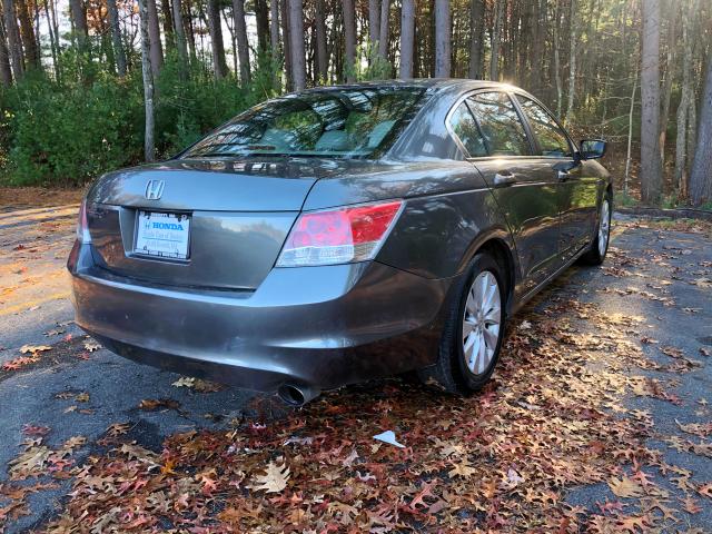 1HGCP2F40AA012421 - 2010 HONDA ACCORD LXP GRAY photo 4