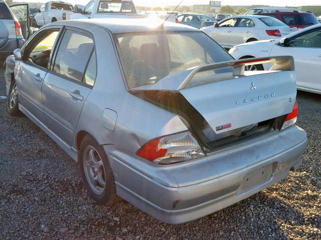 JA3AJ86E33U119417 - 2003 MITSUBISHI LANCER OZ GRAY photo 3