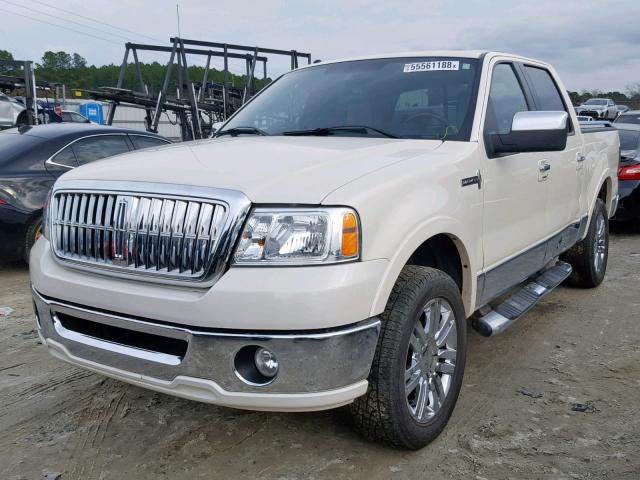 5LTPW18557FJ06743 - 2007 LINCOLN MARK LT CREAM photo 2