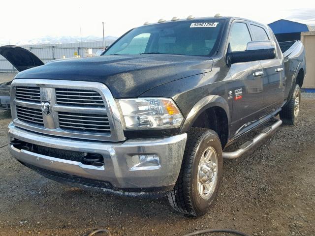 3D73Y3HL0BG576813 - 2011 DODGE RAM 3500 BLACK photo 2