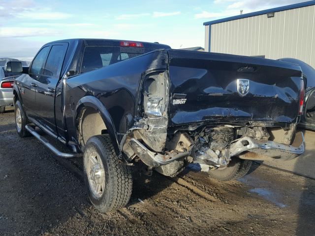 3D73Y3HL0BG576813 - 2011 DODGE RAM 3500 BLACK photo 3