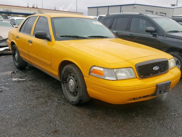 2FABP7BV3BX102067 - 2011 FORD CROWN VICT YELLOW photo 1