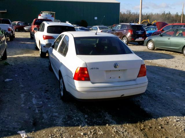 3VWSK69M73M015198 - 2003 VOLKSWAGEN JETTA GLS WHITE photo 3