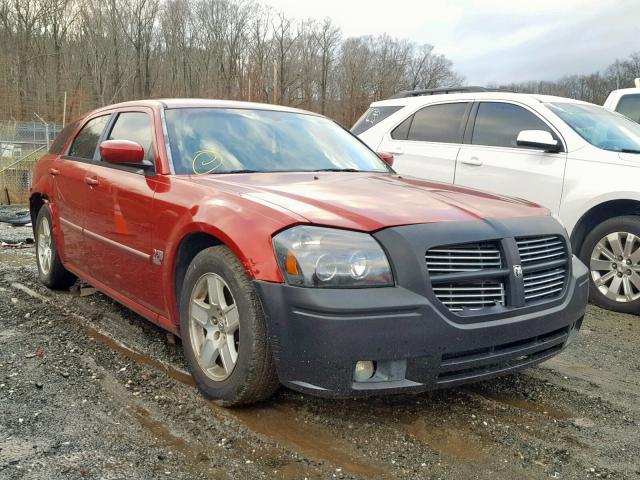 2D4FV47V96H536988 - 2006 DODGE MAGNUM SXT RED photo 1