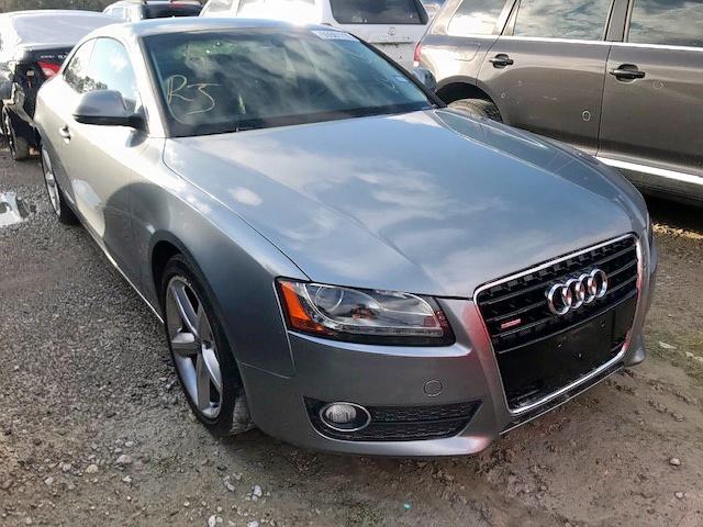 WAUDK78T09A034530 - 2009 AUDI A5 QUATTRO GRAY photo 1