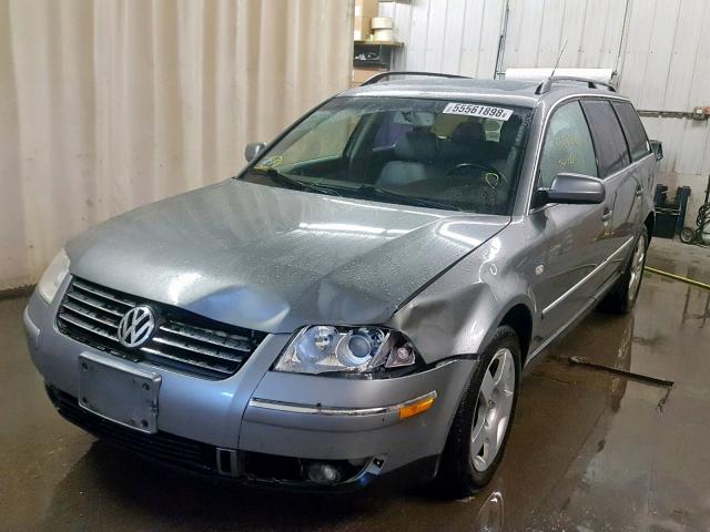 WVWYH63B22E389693 - 2002 VOLKSWAGEN PASSAT GLX Boz foto 2