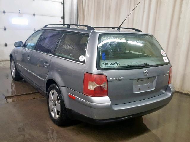 WVWYH63B22E389693 - 2002 VOLKSWAGEN PASSAT GLX Boz foto 3