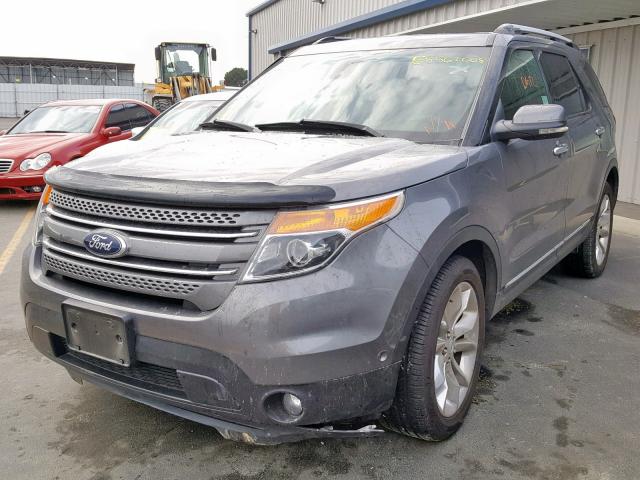 1FM5K8F83DGA12888 - 2013 FORD EXPLORER L BURN photo 2