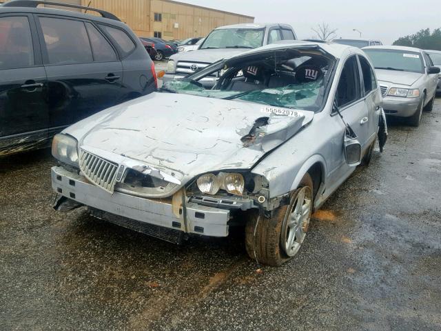 1LNHM87A8YY882693 - 2000 LINCOLN LS SILVER photo 2