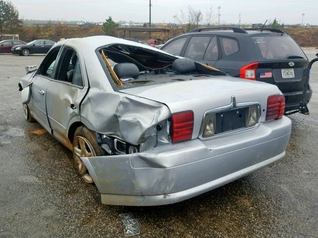 1LNHM87A8YY882693 - 2000 LINCOLN LS SILVER photo 3