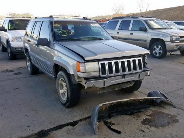 1J4GZ58Y5WC365819 - 1998 JEEP GRAND CHER GRAY photo 1