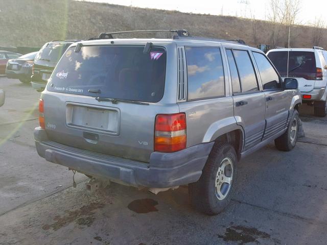 1J4GZ58Y5WC365819 - 1998 JEEP GRAND CHER GRAY photo 4