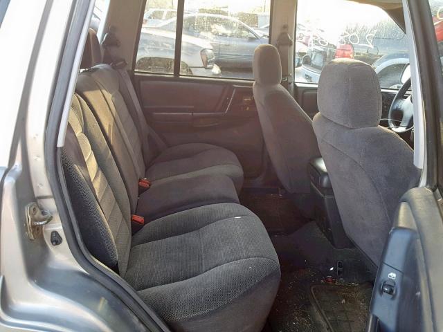 1J4GZ58Y5WC365819 - 1998 JEEP GRAND CHER GRAY photo 6