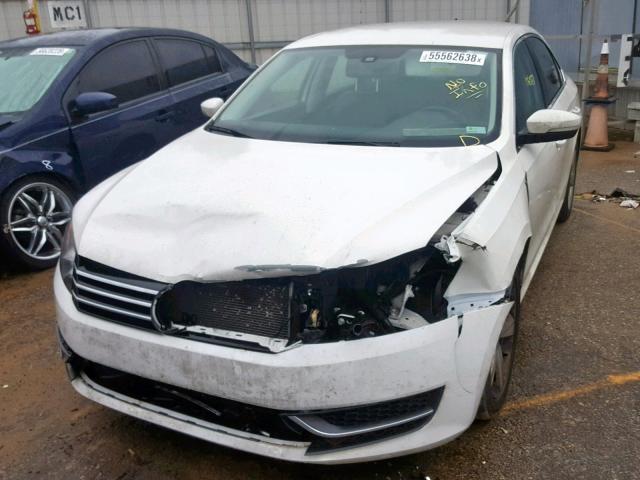 1VWAT7A3XEC055734 - 2014 VOLKSWAGEN PASSAT S WHITE photo 9