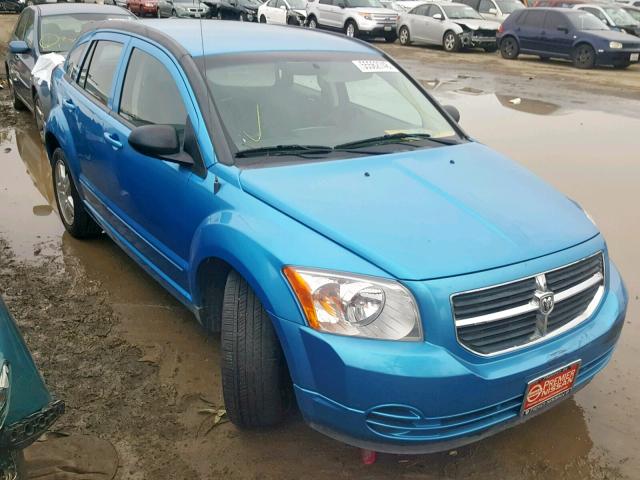 1B3HB48A59D172131 - 2009 DODGE CALIBER SX BLUE photo 1