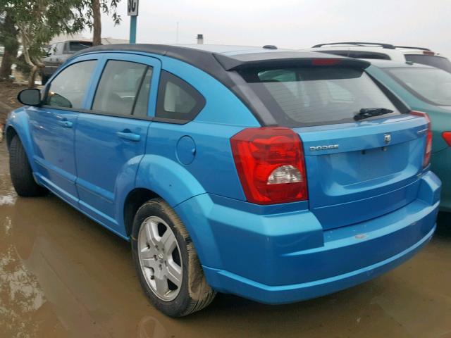 1B3HB48A59D172131 - 2009 DODGE CALIBER SX BLUE photo 3