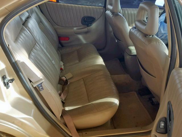 1G2WP52K01F189608 - 2001 PONTIAC GRAND PRIX ოქროსფერი ფოტო 6