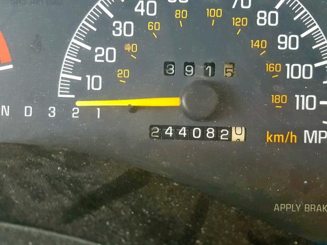 1G2WP52K01F189608 - 2001 PONTIAC GRAND PRIX ოქროსფერი ფოტო 8