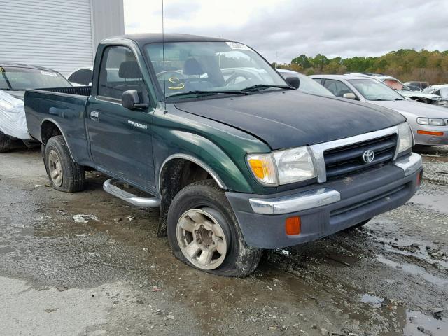 4TANM92N7XZ502559 - 1999 TOYOTA TACOMA PRE GREEN photo 1