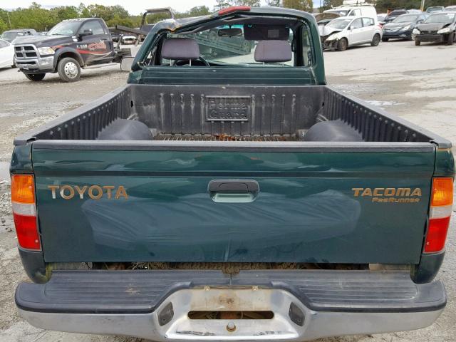 4TANM92N7XZ502559 - 1999 TOYOTA TACOMA PRE GREEN photo 6