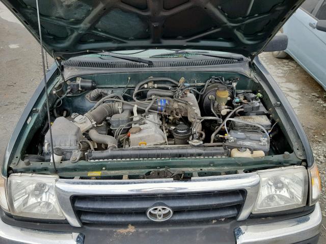 4TANM92N7XZ502559 - 1999 TOYOTA TACOMA PRE GREEN photo 7