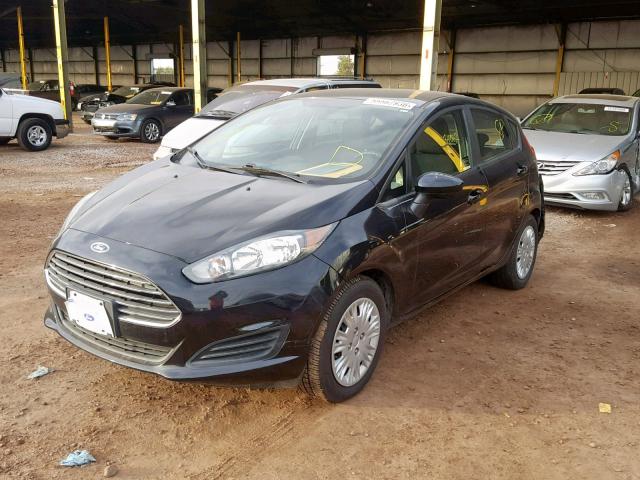 3FADP4TJ7FM138848 - 2015 FORD FIESTA S BLACK photo 2