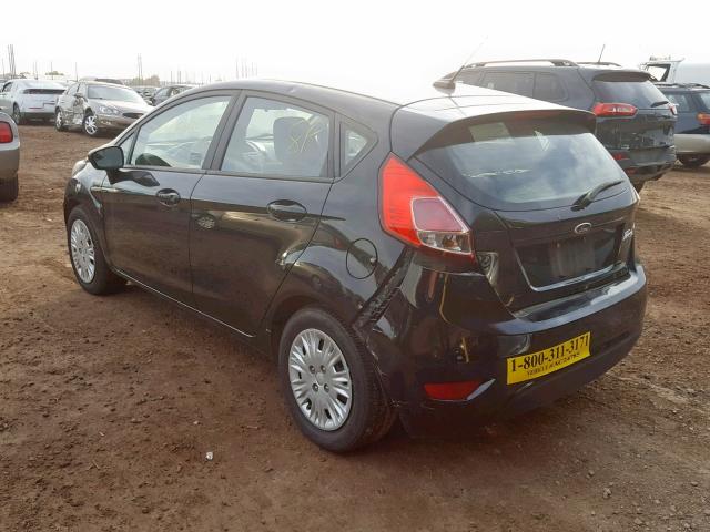 3FADP4TJ7FM138848 - 2015 FORD FIESTA S BLACK photo 3