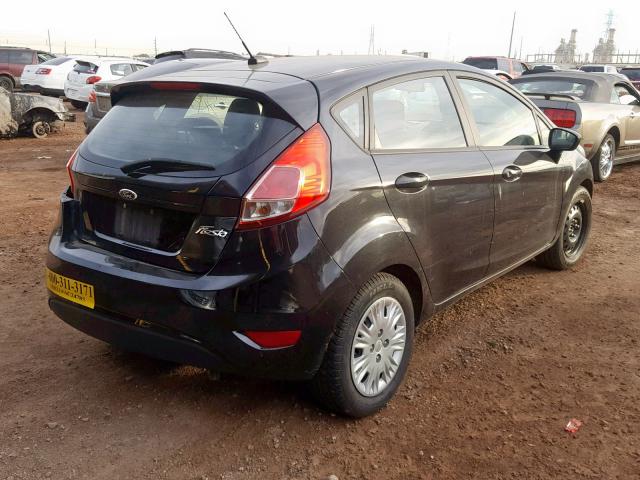 3FADP4TJ7FM138848 - 2015 FORD FIESTA S BLACK photo 4